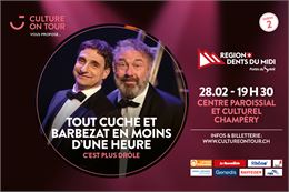 Culture on Tour | Tout Cuche et Barbezat en moins d'un heure (c'est plus drôle)_Champéry - Culture o