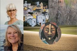 Annick Béguin et Christine Viard - © Les Z'Amis des Z'Arts