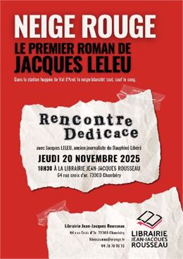 Rencontre avec Jacques Leleu - Librairie JJ Rousseau
