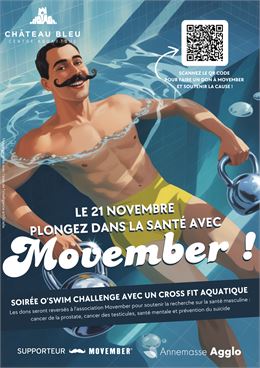 Challenge sportif : Movember à Château Bleu - Annemasse Agglo