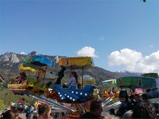 Vogue de Vailly - La fête foraine - Union Instrumentale de Vailly