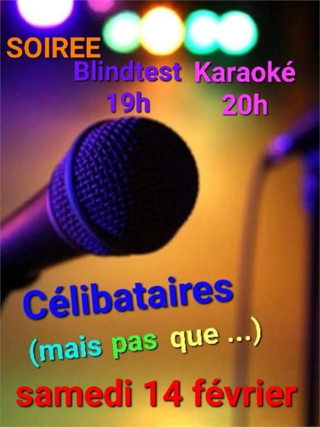 Soirée Karaoké / Blind test_Habère-Poche - Le P'tit Caf' de Poche