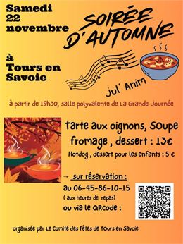 Fête d'automne_Tours-en-Savoie