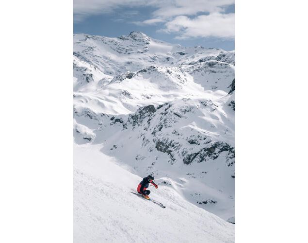 Skieur - Val d'Isère - Tristan Shu