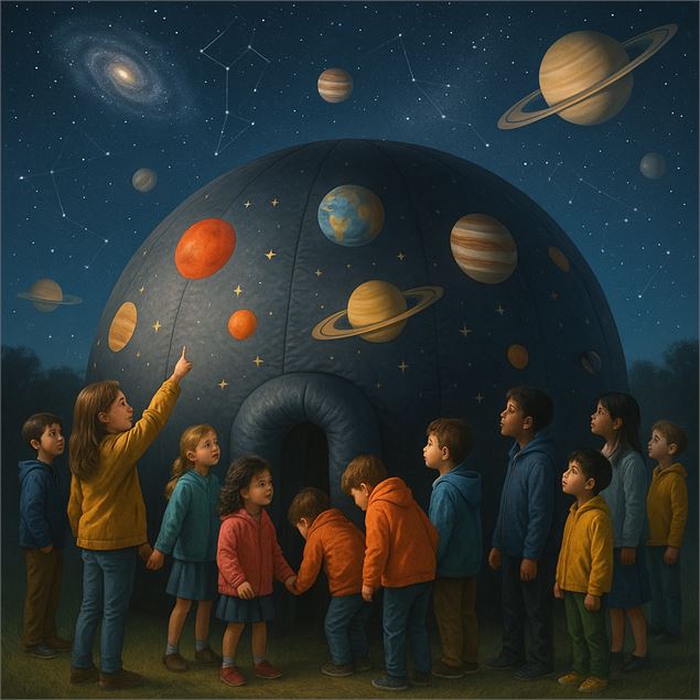 La tête dans les étoiles…  pour les petits curieux !_Aillon-le-Jeune