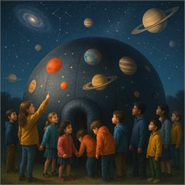 La tête dans les étoiles…  pour les petits curieux !_Aillon-le-Jeune