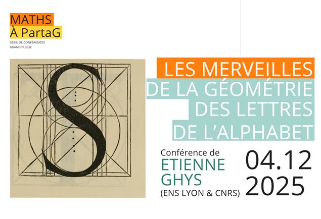Les merveilles de la géométrie des lettres de l’alphabet (Étienne Ghys, Secrétaire perpétuel de l’Ac