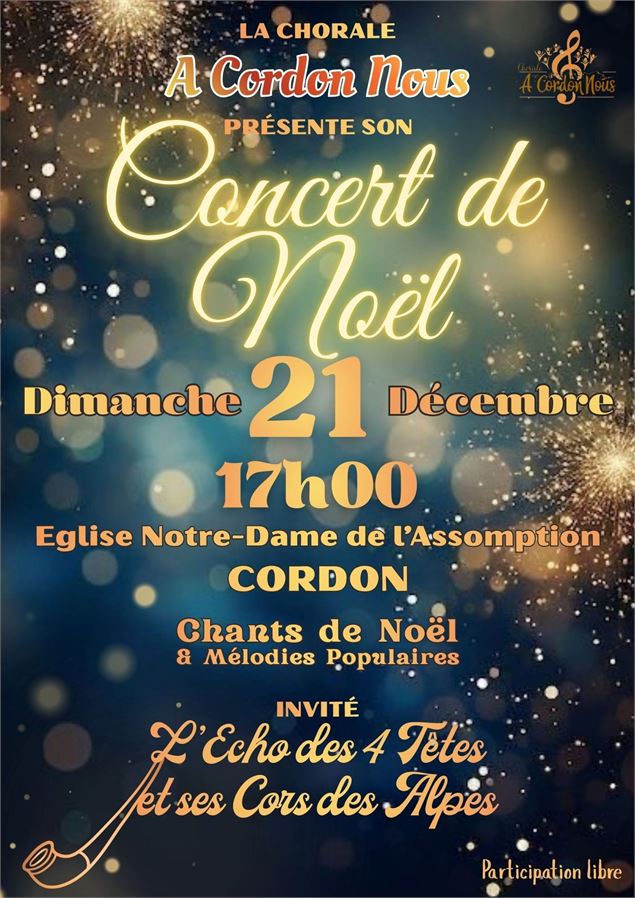 Concert de Noël_Cordon - A Cordon Nous