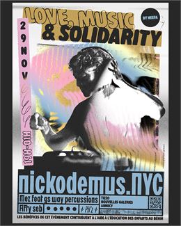 Love Music & Solidarity -Nickodemus_Annecy - Aperomix Neefa