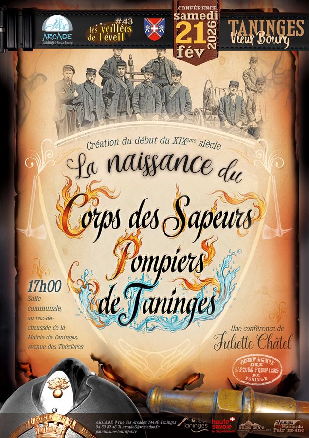 Affiche de la conférence Juliette Châtel. - ARCADE