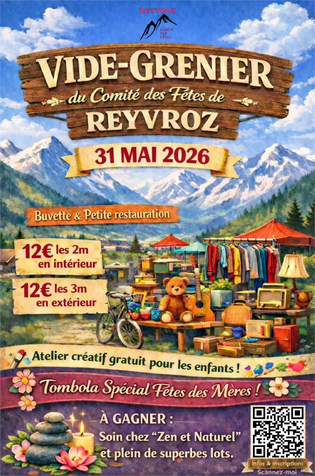 Vide Grenier_Reyvroz - Comité des Fêtes de Reyvroz