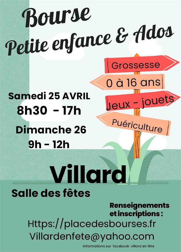 Bourse Petite Enfance Printemps / Eté_Villard - Villard en Fête