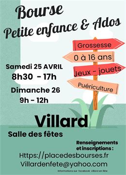 Bourse Petite Enfance Printemps / Eté_Villard - Villard en Fête