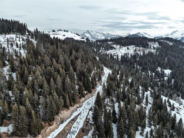 Trail de l'Aigle Blanc - OT Manigod / M.Sauvage