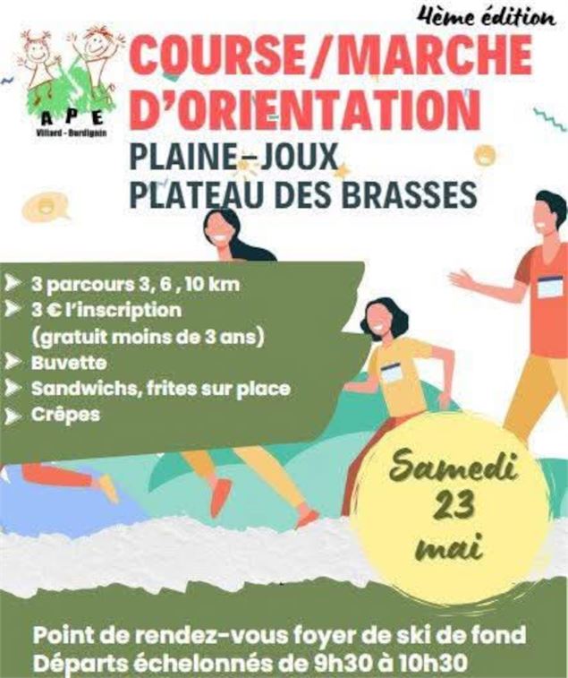 Course d'orientation_Villard - APE Villard - Burdignin