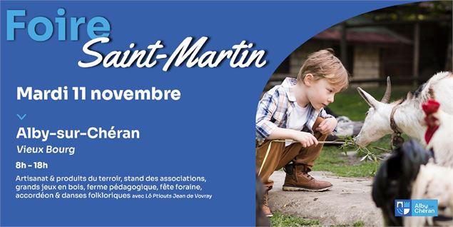Foire Saint-Martin_Alby-sur-Chéran - Mairie d'Alby-sur-Chéran