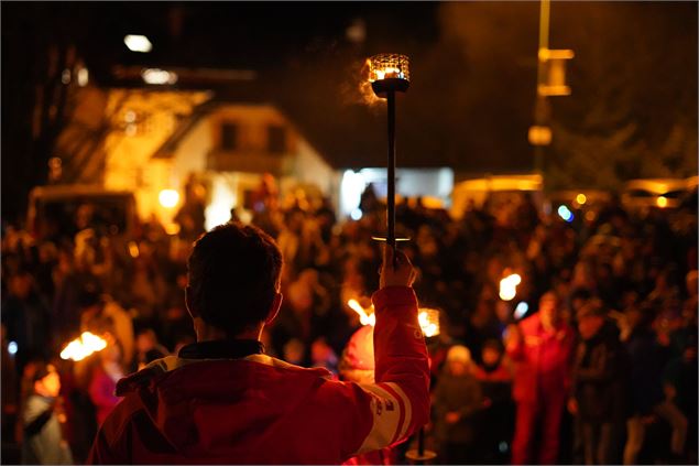 Descente aux flambeaux_Lélex - Thomas Baillard