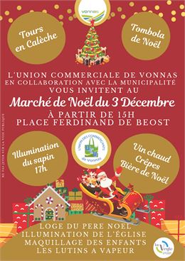 marché de noël 3 décembre 2025 - ucvonnas