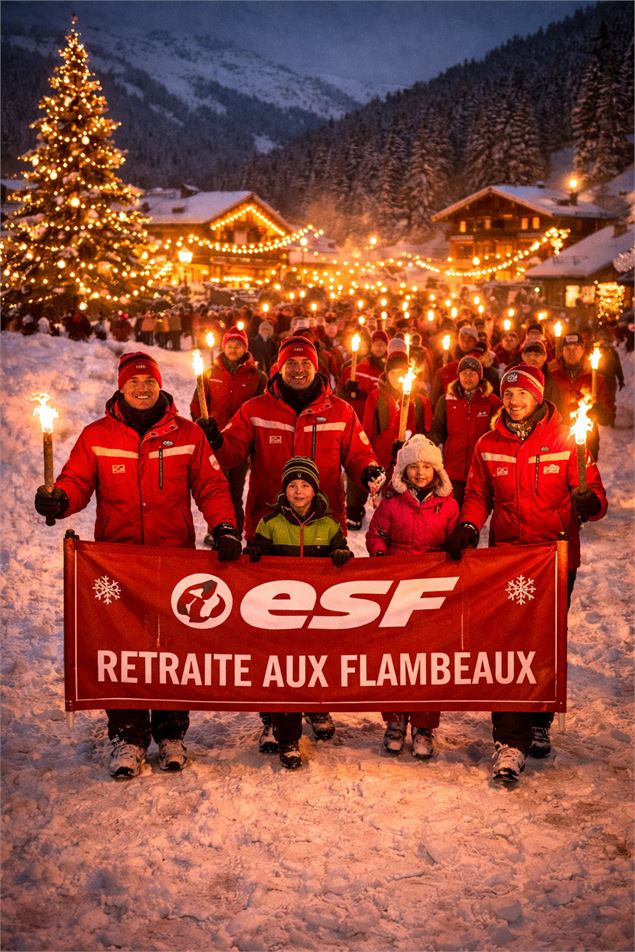 Retraite aux Flambeaux  - Morillon 1100 Les Esserts_Morillon