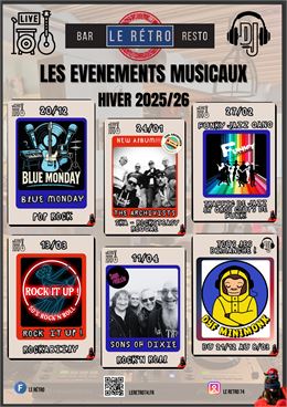 Les événements du Rétro - Hiver 2025/2026 - Le Rétro