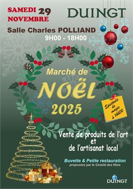 Marché de Noël_Duingt - Mairie de Duingt