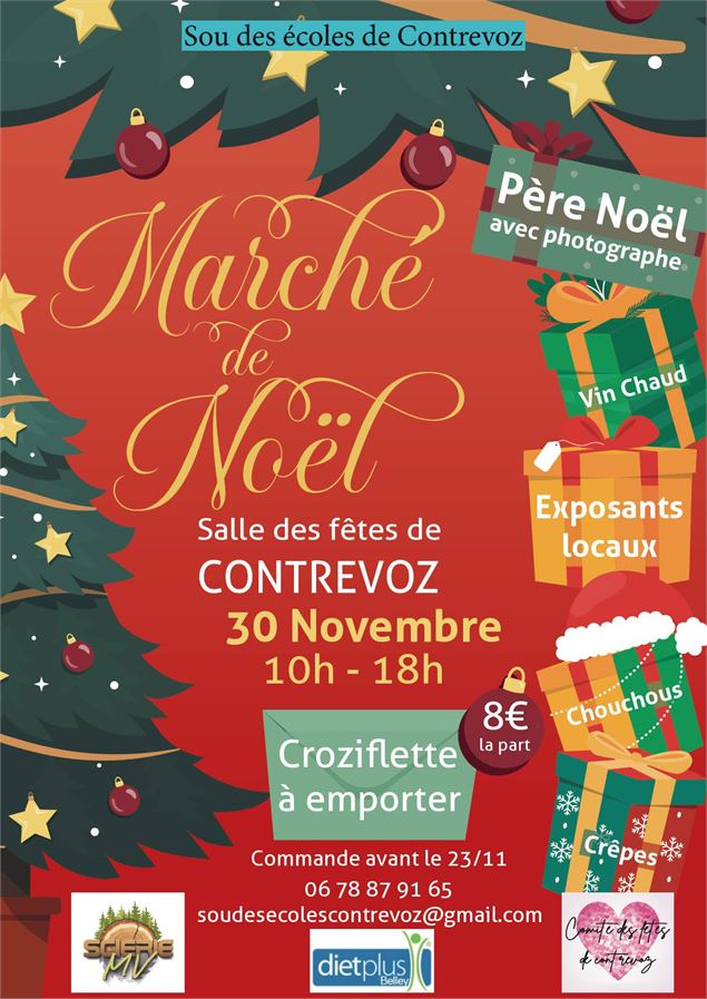 Marché de Noël de Contrevoz_Contrevoz - Sou des Ecoles