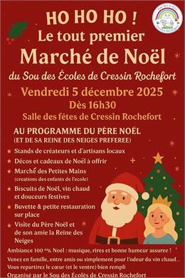Marché de Noël de Cressin-Rochefort_Cressin-Rochefort - Sou des Ecoles