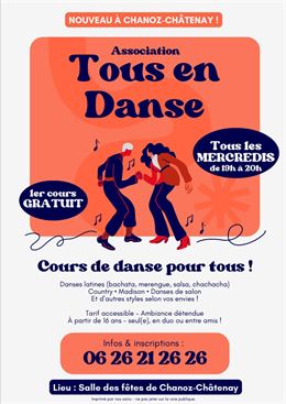 Cours de danse - apcc