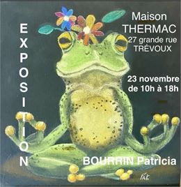 Exposition peinture_Trévoux - Mme Patricia BOURRIN