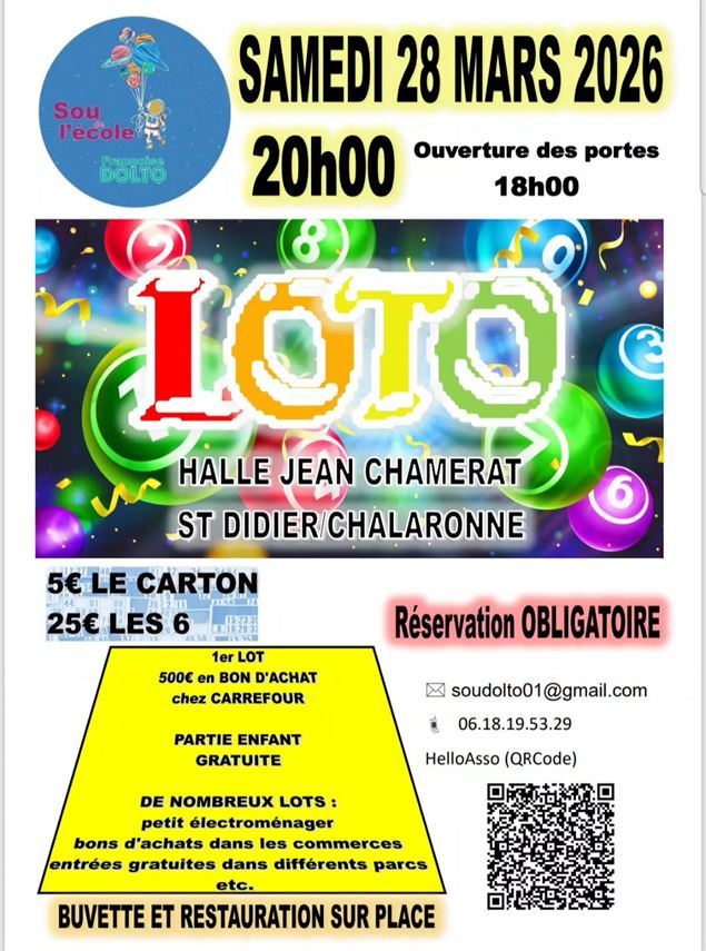 Soirée Loto_Saint-Didier-sur-Chalaronne