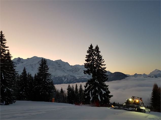 Embarquez en dameuse !