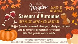 Soirée "Saveurs d'Automne" au Meztiva_Megève