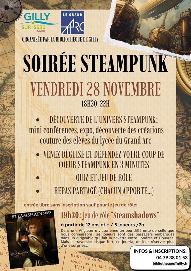 Soirée steampunk_Gilly-sur-Isère