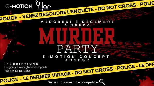 Murder Party à e-Motion Concept_Annecy - e-Motion Concept