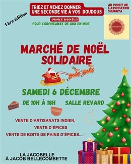 marché de Noël Solidaire - Association Shukriya