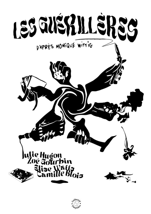 Visuel Les Guérillères - Zoé Gourbin