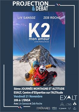 Projection et débat "K2 mon amour" /EXALT