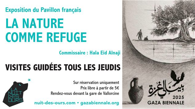 Visite commentée de l'exposition LA NATURE COMME REFUGE_Vallorcine