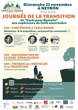 Journée de la Transition de l'assocation "Forts pour Demain" - Notre expérience de la forêt-jardin n