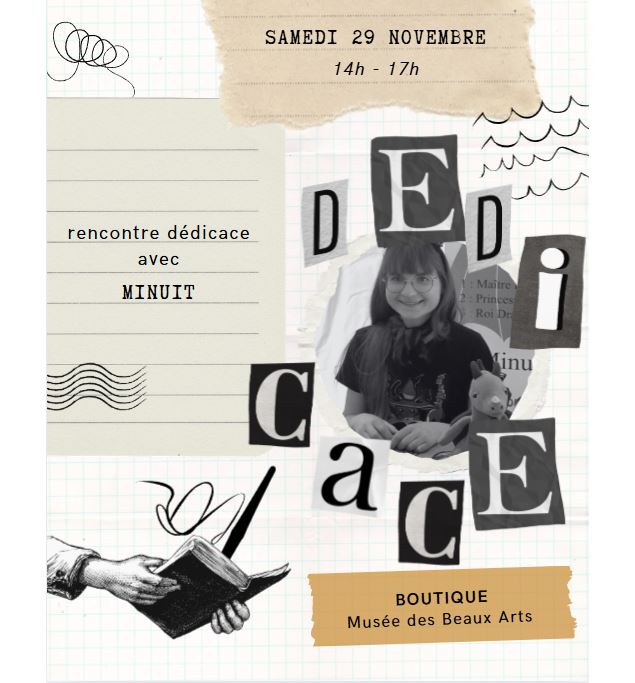 Rencontre avec l'autrice Minuit_Chambéry - Musée des Beaux-Arts de Chambéry