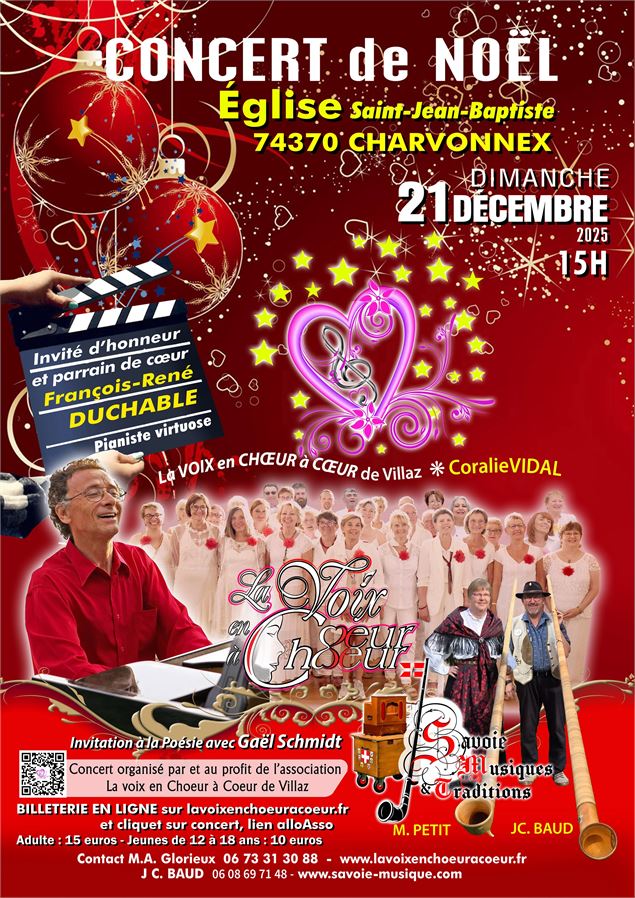 Concert de Noël_Charvonnex - La Voix en Chœur à Cœur