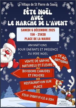 Marché de l'AVENT à ST PIERRE DE SOUCY