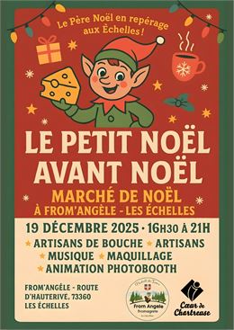 Le petit Noël avant Noël à From'Angèle_Les Échelles