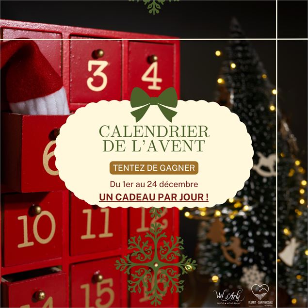 Calendrier de l'Avent - Canva OT Flumet / St Nicoolas