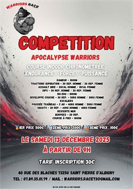 Compétition Apocalypse Warriors