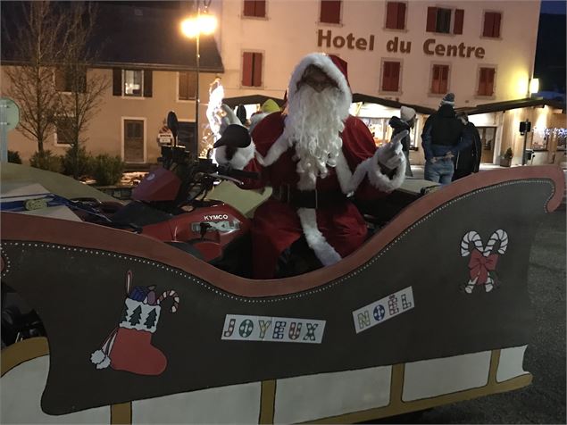 Le Père Noël à Lélex - ©Anne Legrand