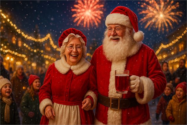 Père Noël et Mère Noël font le show - OT_Orelle