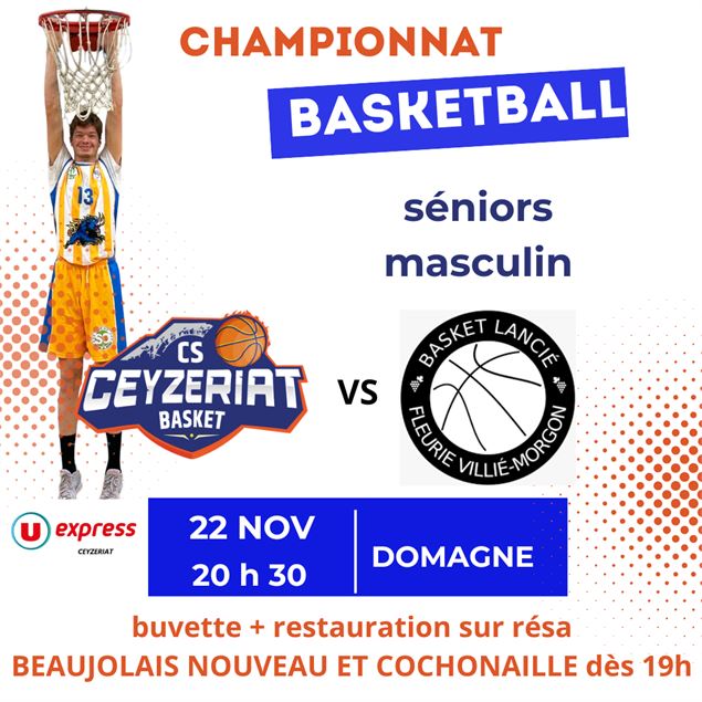 Soirée basket et Beaujolais Nouveau