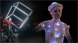 Scènes féériques | Invasioni Lunari & Cube Led_Morgins