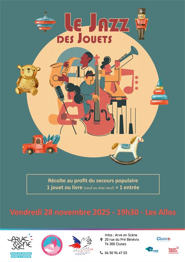 Affiche le Jazz des Jouets - @arveenscene